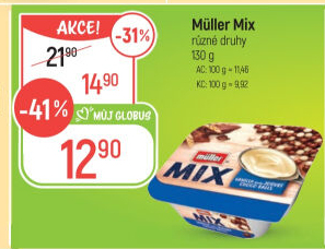 Jogurt Müller Mix