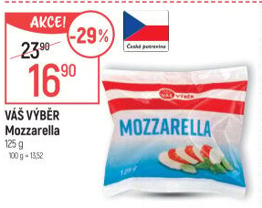 Mozzarella Váš Výběr