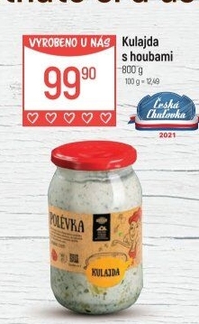 Polévka kulajda Globus