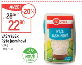 Rýže jasmínová Váš Výběr