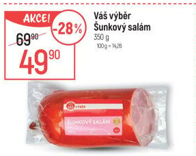 Salám šunkový Váš Výběr