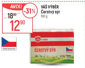 Sýr čerstvý Váš Výběr