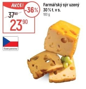 Sýr Farmářský uzený