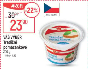 Tradiční pomazánkové Váš Výběr