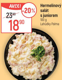 Hermelínový salát s juniorem