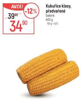 Kukuřice předvařená