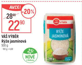 Rýže jasmínová Váš Výběr