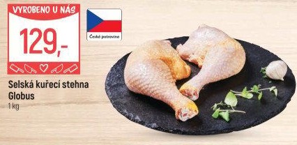 Selská kuřecí stehna Globus