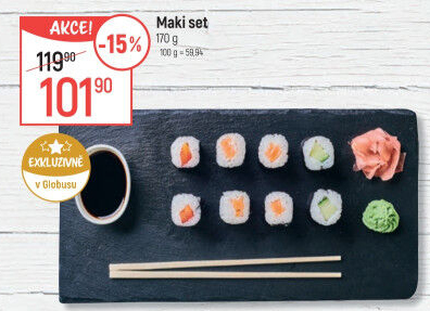 Sushi box Globus