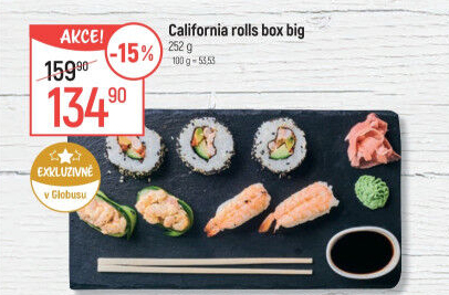 Sushi box Globus