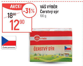 Sýr čerstvý Váš Výběr