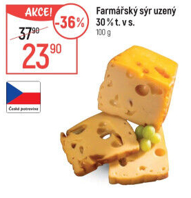 Sýr Farmářský uzený