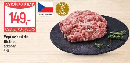 Vepřové mleté maso Globus