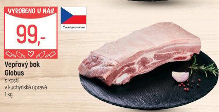Vepřový bok s kostí Globus