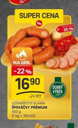 Uzenářství Sláma Špekáčky prémium