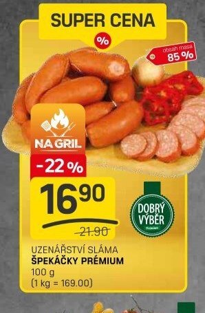Uzenářství Sláma Špekáčky prémium