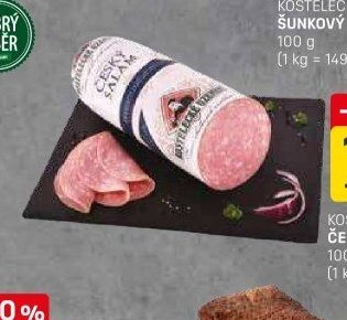 Kostelecké uzeniny český salám