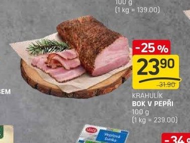 Krahulík bok v pepři