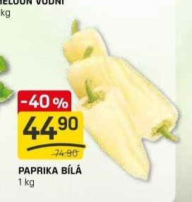 Paprika bílá