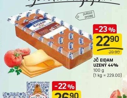 JČ EIDAM UZENÝ 44%