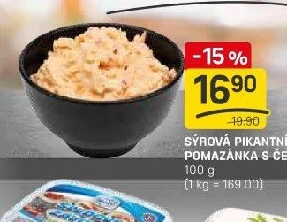 SÝROVÁ PIKANTNÍ POMAZÁNKA S ČESNEKEM