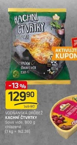 VODŇANSKÁ DRŮBEŽ KACHNÍ ČTVRTKY