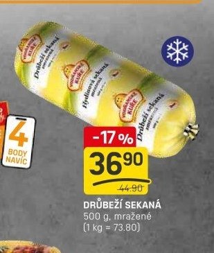 DRŮBEŽÍ SEKANÁ