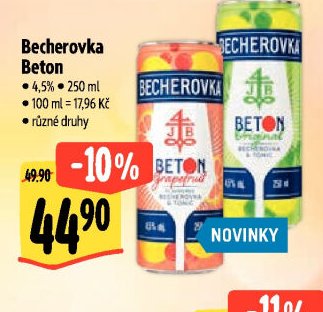 Becherovka Beton