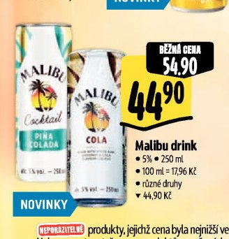 Malibu drink