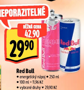 Energetický nápoj Red Bull