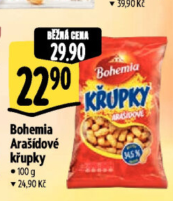 Křupky arašídové Bohemia Chips