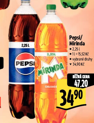 Limonáda Pepsi