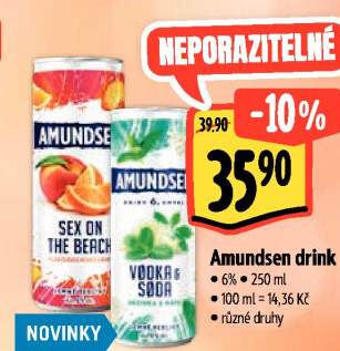 Míchaný nápoj Amundsen Mule