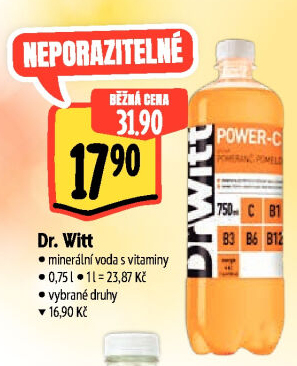 Minerální nápoj Dr. Witt