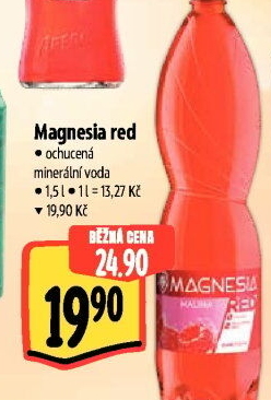 Minerální voda Magnesia Red