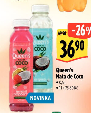 Nápoj Nata de Coco Queen'