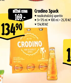 Nealkoholický aperitiv Crodino