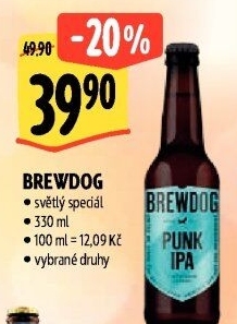 Pivo speciál BrewDog
