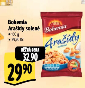 Pražené arašídy Bohemia Chips