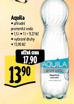 Přírodní voda Aquila