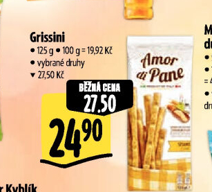 Tyčinky Amor di Pane Grissini