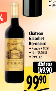 Vína Bordeaux Château Galochet