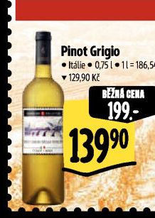Víno Pinot Grigio Sommelier Collection