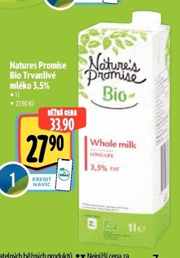 Bílý jogurt 3,5% Bio Nature'