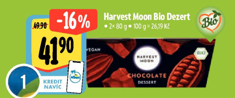 Dezert rostlinný bio Harvest Moon