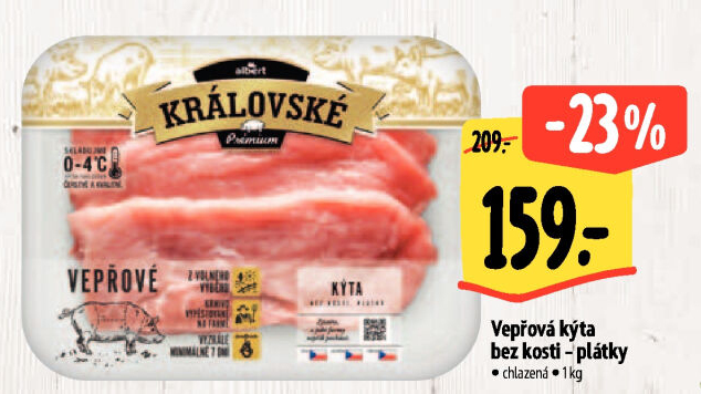 Královská vepřová kýta bez kosti Albert