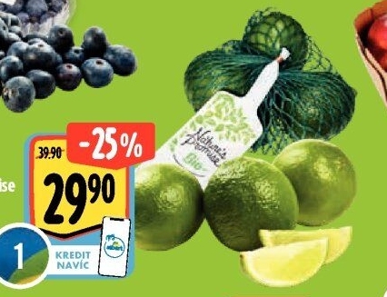 Limety bio Nature'