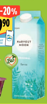 Mléko rostlinné bez laktózy Harvest Moon