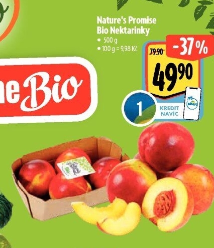 Nektarinky bio Nature'