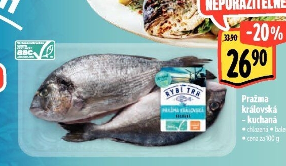 Pražma královská kuchaná Albert